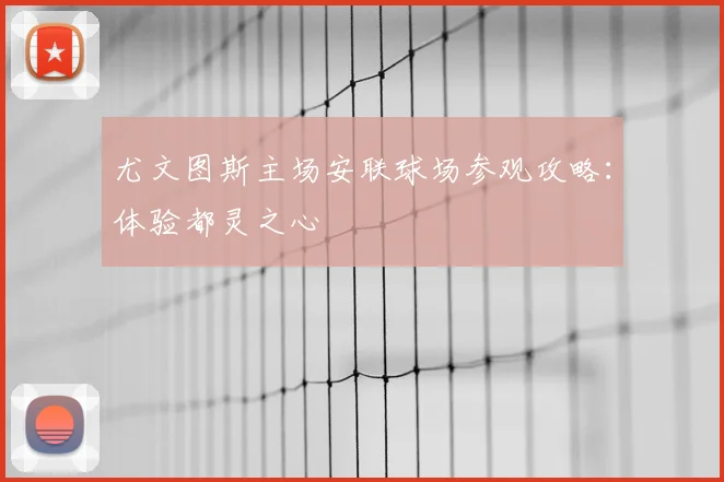 尤文图斯主场安联球场参观攻略：体验都灵之心